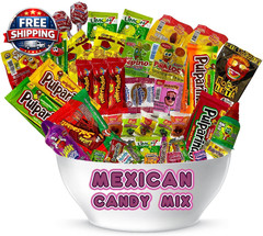 Mexican Candy Mix Dulces Mexicanos Surtidos Candy, Such as Sweet, Sour and Chili