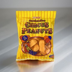 Melster Classic Circus Peanuts, Banana Flavored, Peanut Shaped, 4 Full Size Bags