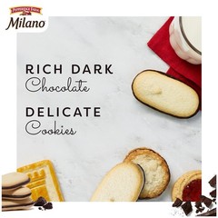 Pepperidge Farm Milano Cookies, Dark Chocolate, 20 Packs, 2 Cookies per Pack