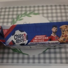 NABISCO CHIPS AHOY! RED, WHITE AND BLUE COOKIES 9.5 OZ- 2 packs