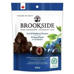 2 Packs of Brookside Dark Chocolate Acai and Blueberry Flavors 9 oz Each Pack