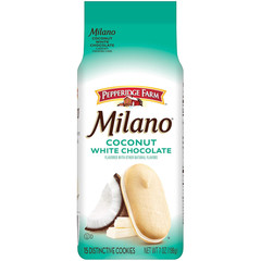 Milano White Chocolate Lemon Flavored Cookies, 7 Oz Bag