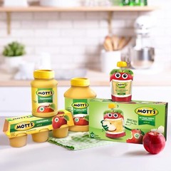 Applesauce, 48 Oz Jar (Pack Of 8), No Artificial Flavors, Good Source Of