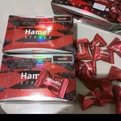RARE – Hamer Coffee Gingseng Candy 1 Box 30 pcs – Exclusive Candy