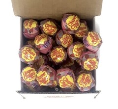Chupa Chups Lollipops 40 Lollies in a Box Strawberries & Cream