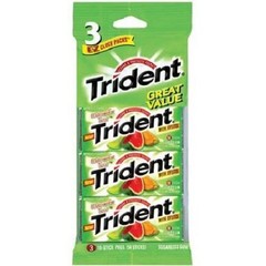 Trident Watermelon Twist Sugarless Gum (3-Pack), 14-Sticks Per Pack
