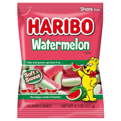 Gummi Candy, Watermelon Gummy Candy, 4.1 Ounce Share Size Bags (Pack of 12) Deli