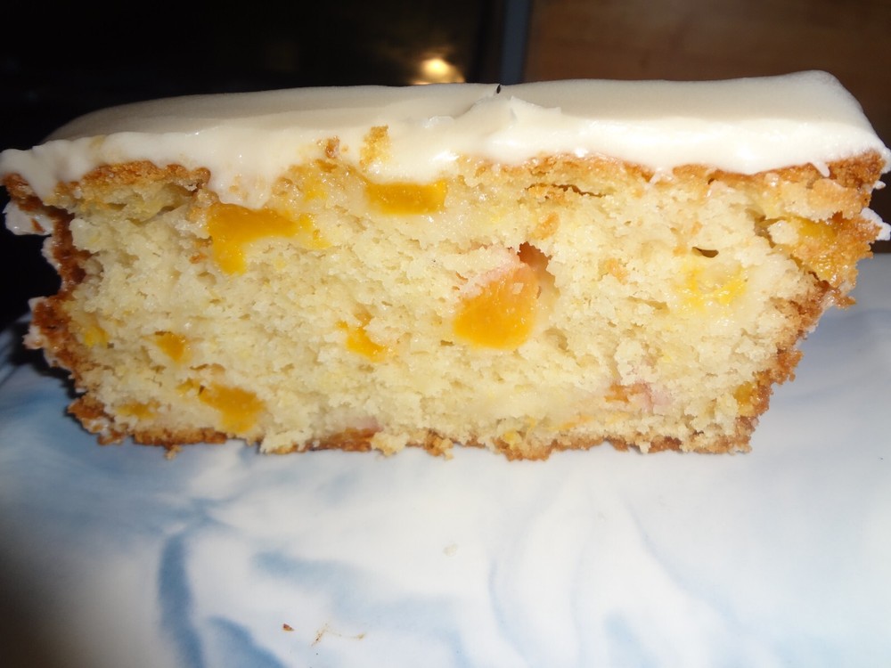 DELICIOUS, MOIST HOMEMADE PEACH BREAD (9″ x 5″) LOAF
