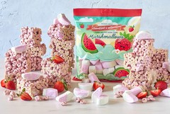 Trader Joe’s 8 oz. STRAWBERRY & WATERMELON Marshmallows ** BB 4/2026 **