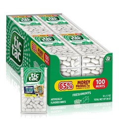 Freshmints Breath Freshener, 12 Packs, 100 Pieces