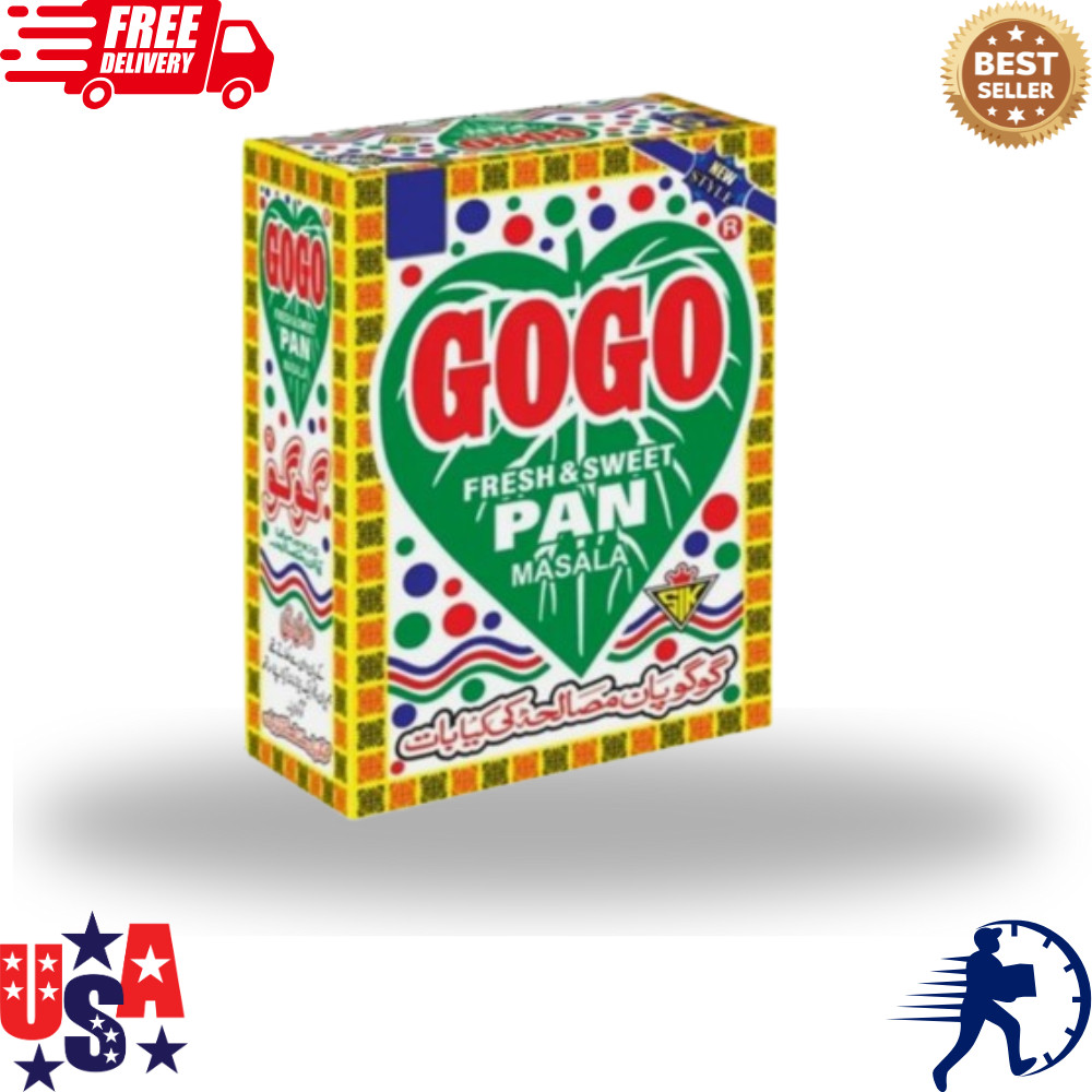 Go Go Masala Mukhwas (Pack Of 6) Free Shipping From USA