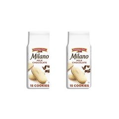 Pepperidge Farm Milano Milk Chocolate Cookies, 6 6 Ounce (Pack of 2), brown