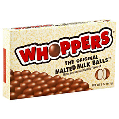 2 BOXES WHOPPERS MOVIE THEATER SIZE MILK CHOCOLATE BALLS CANDY SHIPPED FAST!