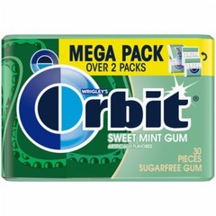 Full Box 6x Packs Wrigley’s Orbit Sweet Mint Gum | 30 Pieces Each | Sugar Free