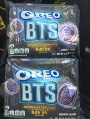 2x Oreo BTS Brown Sugar Pancake Flavor Creme Sandwich Cookies 10.68 oz (303g)