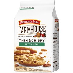 Pepperidge Farm Farmhouse Thin & Crispy 5.9 Ounce (Pack of 1), Brown, Yellow