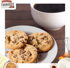 Pepperid Farm Farmhouse Thin & Crispy Toffee Milk Chocolate Cookies,. Bag