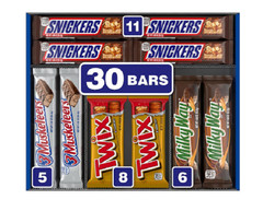 Mars Chocolate Candy Bars, Variety Pack, Full Size, 30 pk. – FREE shipping