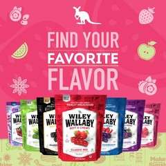 Wiley Wallaby Licorice 10 Ounce Classic Gourmet 10 (Pack of 1), Green
