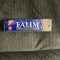 New Falim Sugarless Plain Gum, Mastic, 20 Pack – 100 Pieces