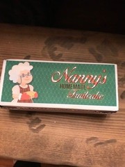 Nanny’s Homemade Fruit cake 1 lb Loaf with KY MOONSHINE extra nuts and fruit