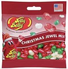 Jelly Belly Christmas Jewel Mix Gourmet Jelly Beans Candy 3.5oz Holiday Bag