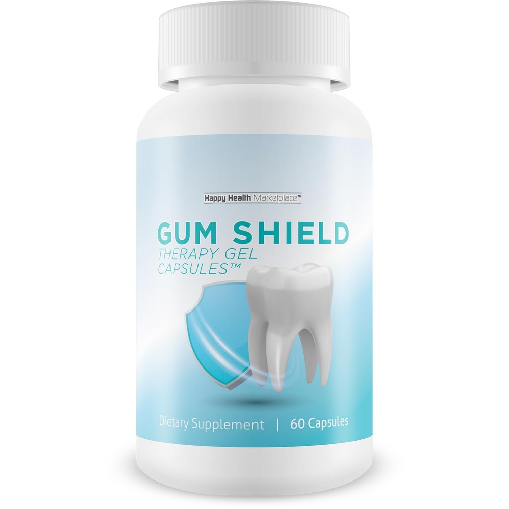 Gum Shield Therapy Gel Capsules – Our Best Oral Probiotics for Teeth and Gums…