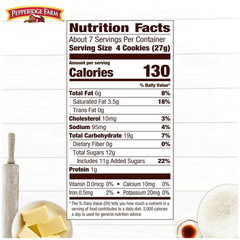 Pepperidge Farm Bordeaux Caramelized Crisp Cookies 6.75 Bag 6.75 Oz