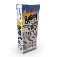 Little Debbie Zebra Cakes, Large 3.1 ounce, Individually Wrapped (Pack of 18)