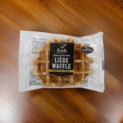 Avieta Belgian Pearl Sugar Waffles, Individually Packed 3.17 Ounce, 12 Pack