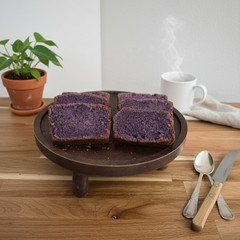 Filipino Ube Purple Yam Loaf | Moist Butter Pound Cake | Homemade Fresh Baked