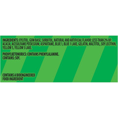 Vibes Spearmint Rush Sugar-Free Chewing Gum, 6 Bottles of 40 Pieces (240 Total P
