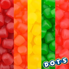 12 Pack 65 Ounce Dots Gumdrop Candy Lime Orange Cherry Strawberry Lemon