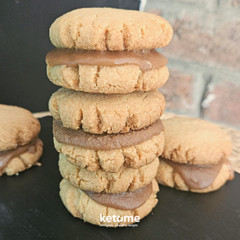 KETO CARAMEL Cookies Homemade – Low-Carb, Sugar-Free & Gluten-Free