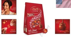 Experience Richness with Lindt Milk Chocolate Truffles – 15.2 oz Bag, Kosher