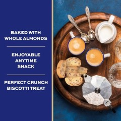La Dolce Vita Classic Almond Italian Biscotti Cookies, Gourmet Coffee & Tea D…