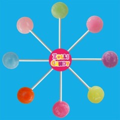 Clean Teeth Lollipops, anti Cavity, Sugar-Free Candy, Natural Fruit Flavor Varie