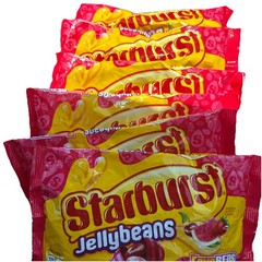 6 Bags Starburst FaveReds Jelly Beans Cherry – Watermelon -Strawberry 14 oz Bags