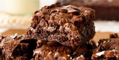 SUGAR FREE Baked Brownie Chocolate Cake Delicious – Made Fresh to Order-12 cts