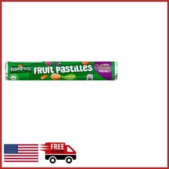 Pack of 6 Fruit Pastilles 50g – Classic British Candy with Intense Flavor