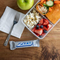 ZERO White Fudge, Caramel, Peanut, Almond, Nougat, 1.85 oz Bars (6 Or 12 Packs)
