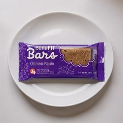 Oatmeal Raisin BeneFit Bars by Readi-Bake 2.5 Ounce | Value Pack of 12