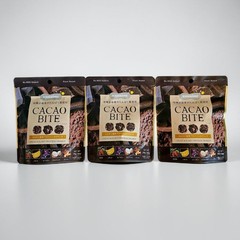 KAWÀINE Japan – Cacao Bite – Cacao & Plant Protein Crunch 30g – Three (3) Packs