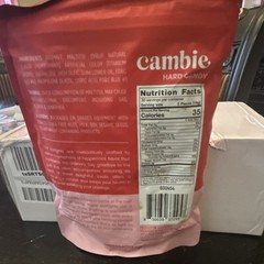 Cambie Boiled & Hard Sweet Peppermint Hard Candy 1 lb (454g) Resealable Bag