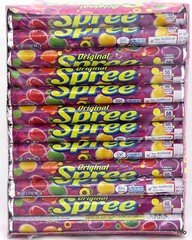 Spree Original Candy Rolls 36 Ct 1.77 oz Candy Bulk Candies Tart Sweet Hard