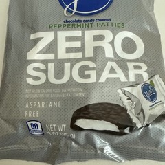 YORK Zero Sugar Chocolate Peppermint Patties, Candy Bags, 3 oz