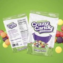 Andersen’s Crazy Candy Freeze-Dried Tangy Tart Sweet Flavor 4.1oz (Lot Of 5)