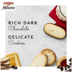 20-Pack Milano Dark Chocolate Cookies – Kosher & Irresistibly Delicious