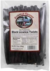 Backroad Country Black Licorice Twists 16 Ounces Pack of 1 NEW