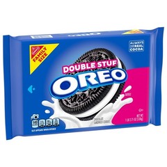 OREO Double Stuf Chocolate Sandwich Cookies, Family Size, 3 Pack, 18.71 oz